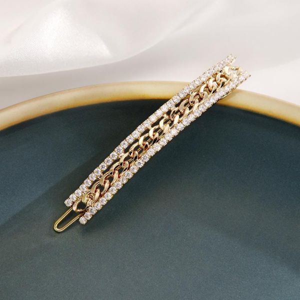 hair clips & barrettes zhang tai glitter hairpin crystal chain diamond gold girl, Golden;silver
hair clips & barrettes zhang tai glitter hairpin crystal chain diamond gold girl, Golden;silver