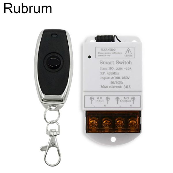 smart home control rubrum 433mhz ac 110v 220v 30a wireless remote switch water pump factory motor transmitter for fan
smart home control rubrum 433mhz ac 110v 220v 30a wireless remote switch water pump factory motor transmitter for fan