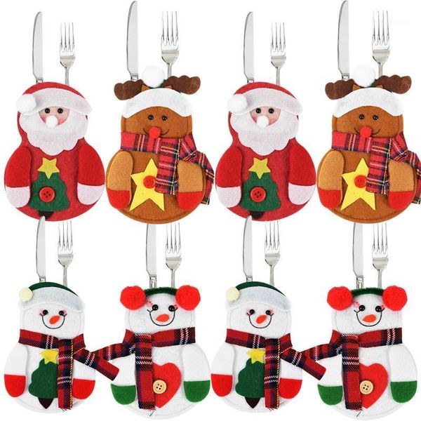 christmas decorations hat tableware santa snowman knife fork mat year xmas party cutlery holder bag pocket table dinner decor
christmas decorations hat tableware santa snowman knife fork mat year xmas party cutlery holder bag pocket table dinner decor