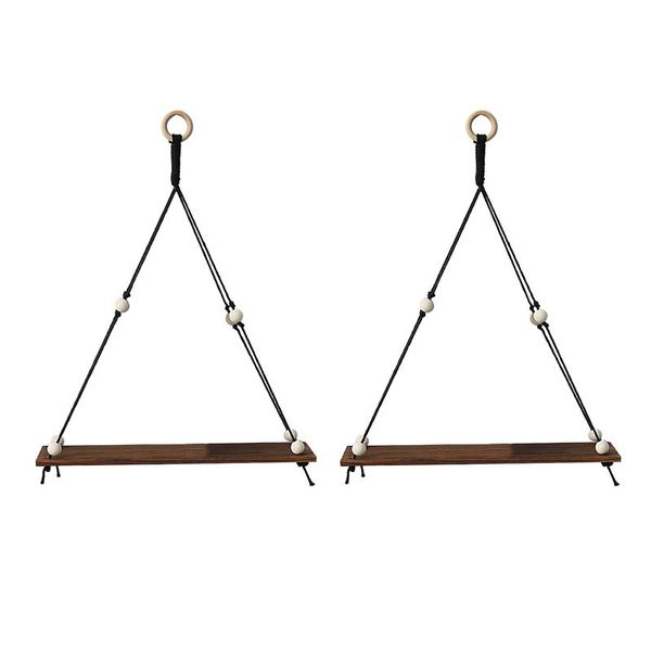 hooks & rails 2pcs sling rope retro home decor floating shelves plant shelf key holder display rack multifunctional wall mounted for storage
hooks & rails 2pcs sling rope retro home decor floating shelves plant shelf key holder display rack multifunctional wall mounted for storage