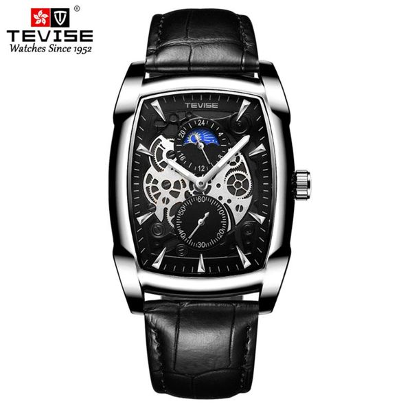 men quartz watch clock wrist 30m waterproof business with moon phase leather strap male wristwatches, Slivery;brown
men quartz watch clock wrist 30m waterproof business with moon phase leather strap male wristwatches, Slivery;brown