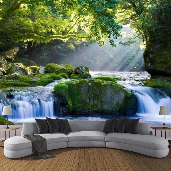 wallpapers custom po mural 3d green tree waterfall forest landscape wall painting waterproof wallpaper for living room papel de parede
wallpapers custom po mural 3d green tree waterfall forest landscape wall painting waterproof wallpaper for living room papel de parede