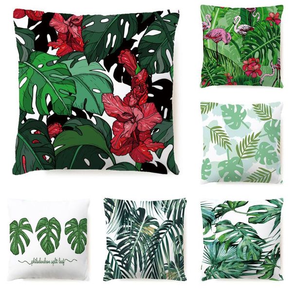 cushion/decorative pillow nordic tropical plant cover customized office back cushion
cushion/decorative pillow nordic tropical plant cover customized office back cushion