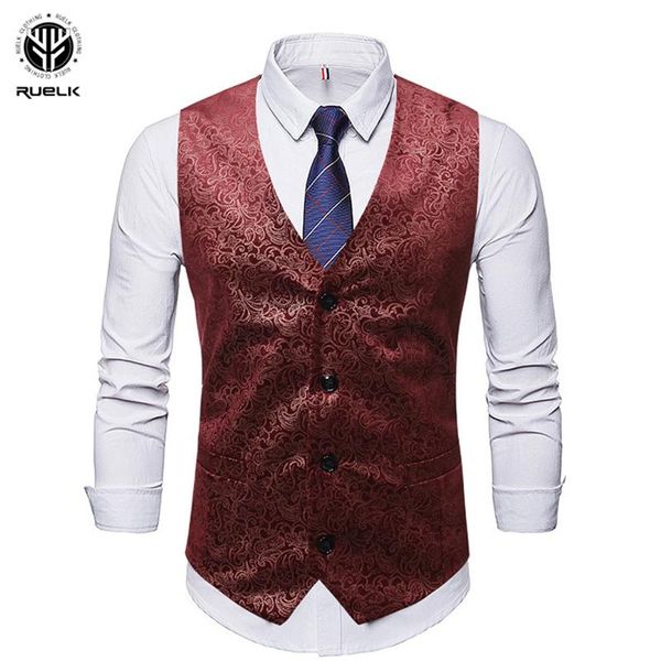 men's vests ruelk single breasted suit vest men brand mens casual fashion business waistcoat v collar sleeveless gilet m-3xl, Black;white
men's vests ruelk single breasted suit vest men brand mens casual fashion business waistcoat v collar sleeveless gilet m-3xl, Black;white
