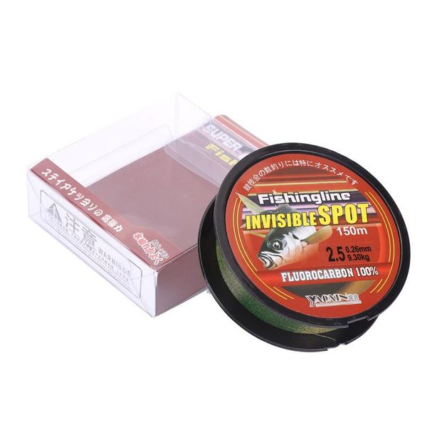 150m super strong nylon fishing wire flourocarbon coated spotted line wear-resistant invisible leader braid
150m super strong nylon fishing wire flourocarbon coated spotted line wear-resistant invisible leader braid