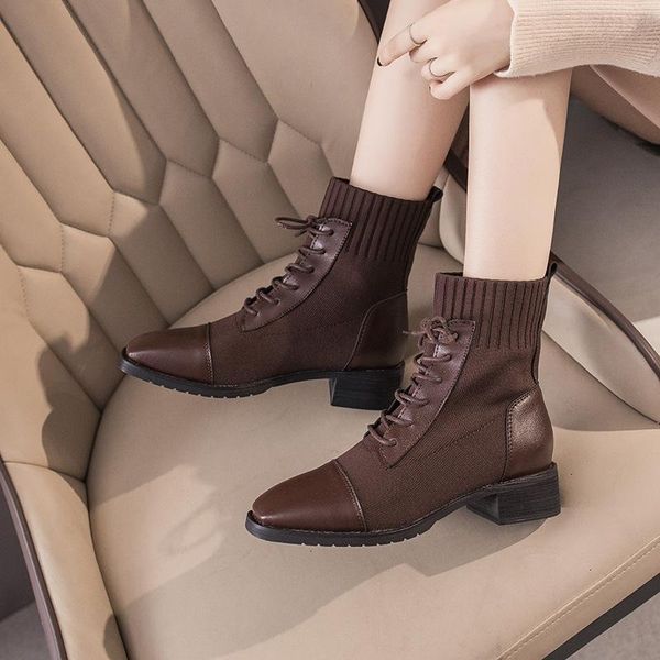 boots vintage spring autumn women high-cross-tied non-slip casual leather pu sock height increasing shoes b23-15, Black
boots vintage spring autumn women high-cross-tied non-slip casual leather pu sock height increasing shoes b23-15, Black