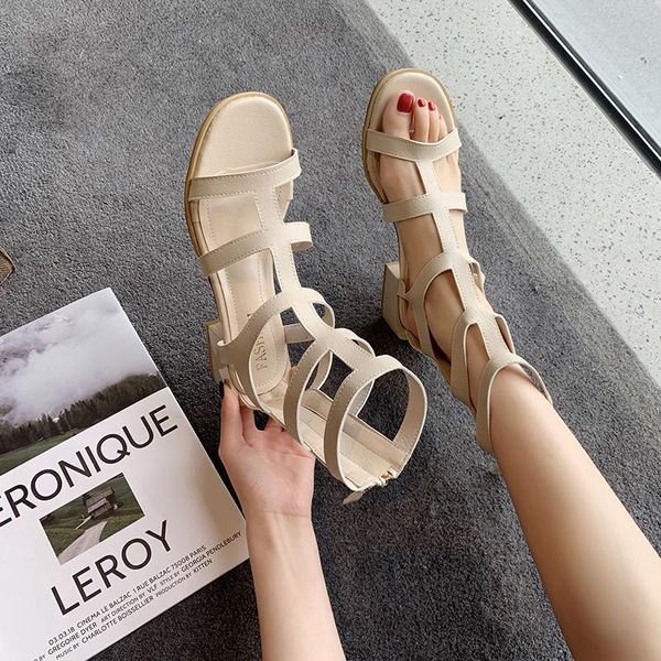 sandals women's 2021 summer fashion hollow high-roman outdoor open toe comfortable casual shoes, Black
sandals women's 2021 summer fashion hollow high-roman outdoor open toe comfortable casual shoes, Black