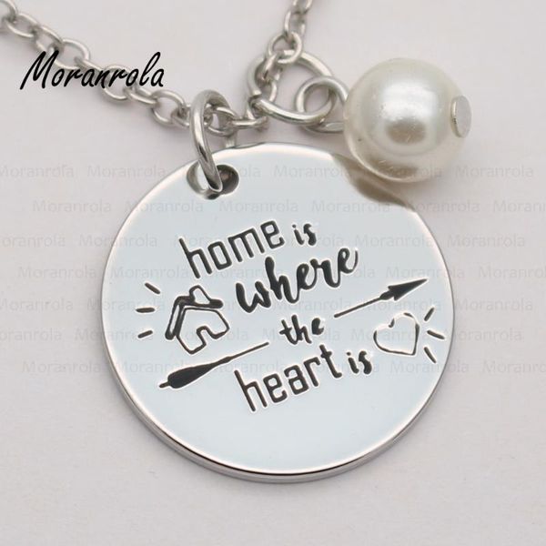 pendant necklaces arrive "home is where the heart is" necklace keychain charm birthday gift for her graduation hand stamped jewelr, Silver
pendant necklaces arrive "home is where the heart is" necklace keychain charm birthday gift for her graduation hand stamped jewelr, Silver