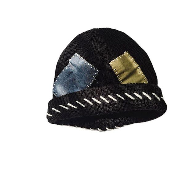 beanies personality trend patch knitted hat men's and women's autumn winter warmth stitching double-layer woolen cold
beanies personality trend patch knitted hat men's and women's autumn winter warmth stitching double-layer woolen cold