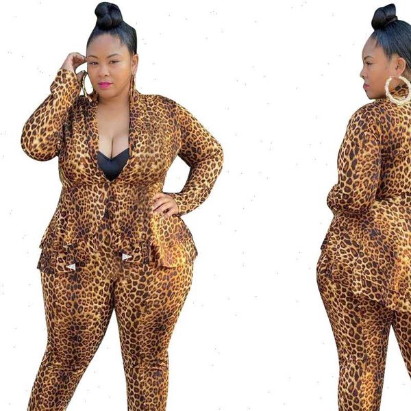 womens tracksuits ladys deep v neck leopard printing suits autumn latest women full sleeve coats high waist pencil pants, Gray
womens tracksuits ladys deep v neck leopard printing suits autumn latest women full sleeve coats high waist pencil pants, Gray