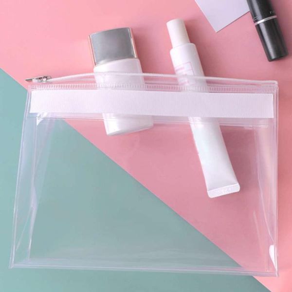 storage bags 2pcs eva transparent makeup bag travel portable cosmetic toiletry organizer waterproof and easy to clean
storage bags 2pcs eva transparent makeup bag travel portable cosmetic toiletry organizer waterproof and easy to clean