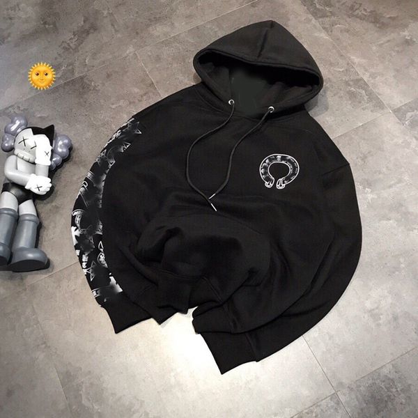 autumn winter 2020 cross horseshoe arms full of classic sanskrit plush hooded and women's sweater, Black
autumn winter 2020 cross horseshoe arms full of classic sanskrit plush hooded and women's sweater, Black