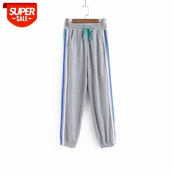 li zhiqi side color striped guard pants women loose and thin with feet straight sports casual 110522 #bj3b, Black;gray
li zhiqi side color striped guard pants women loose and thin with feet straight sports casual 110522 #bj3b, Black;gray