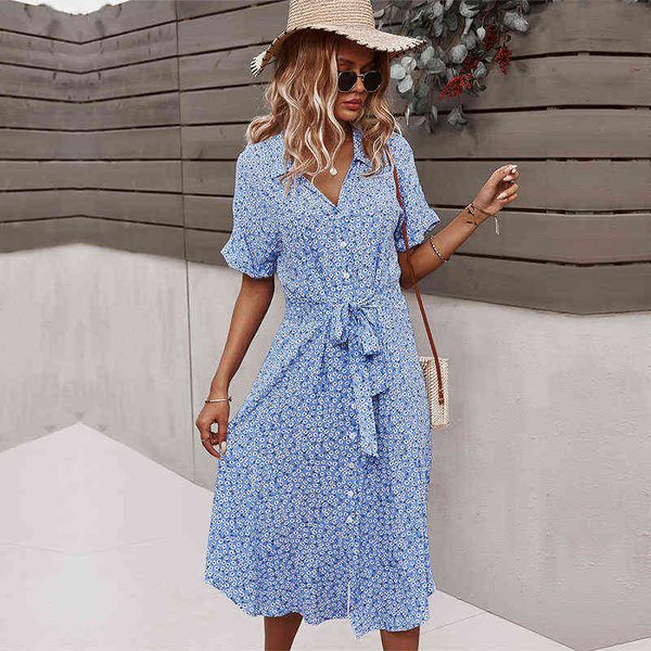 spring summer ladies bandage dress women casual medium long sleeve button floral print holiday style chic dress female 2022 new g1223, Black;gray
spring summer ladies bandage dress women casual medium long sleeve button floral print holiday style chic dress female 2022 new g1223, Black;gray