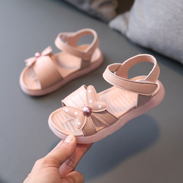 2021 New Childrens Sandals Non-slip Open Toe Sandals Child Princess Girls Sandals Baby Girls Butterfly Pearl Beach, White
2021 New Childrens Sandals Non-slip Open Toe Sandals Child Princess Girls Sandals Baby Girls Butterfly Pearl Beach, White
