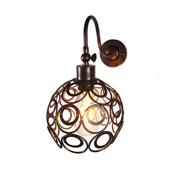 american industrial style iron wall lamp retro small cage light for indoor home el restaurant cafe pub lamps
american industrial style iron wall lamp retro small cage light for indoor home el restaurant cafe pub lamps