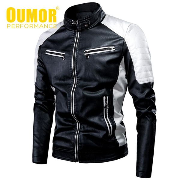 men's fur & faux oumor men 2021 winter casual motor spliced fleece leather jacket autumn fashion biker vintage warm coat, Black
men's fur & faux oumor men 2021 winter casual motor spliced fleece leather jacket autumn fashion biker vintage warm coat, Black
