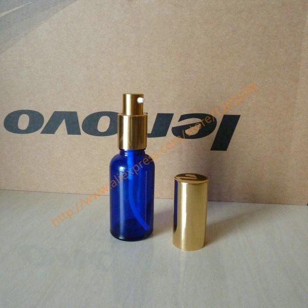 storage bottles & jars 30ml blue/green/brown/clear shiny glass lotion bottle with aluminum gold pump.for and essential oil
storage bottles & jars 30ml blue/green/brown/clear shiny glass lotion bottle with aluminum gold pump.for and essential oil