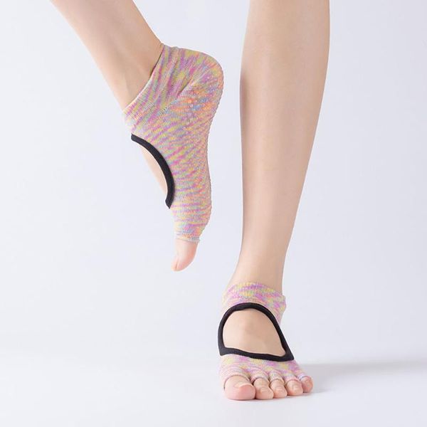 pilates dance sports socks open toes gym fitness exercise non slip breathable cotton yoga ballet, Black
pilates dance sports socks open toes gym fitness exercise non slip breathable cotton yoga ballet, Black