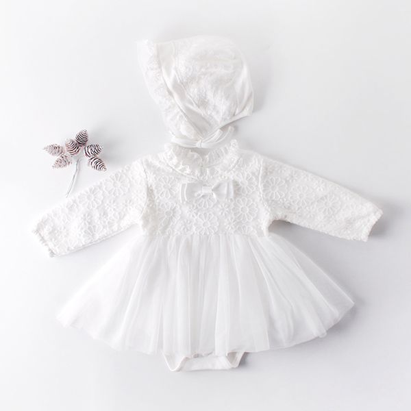 girls birthday dress baby long sleeve button hat 2pcs spring romper cotton climbing clothing lace clothes 210429, Red;yellow
girls birthday dress baby long sleeve button hat 2pcs spring romper cotton climbing clothing lace clothes 210429, Red;yellow