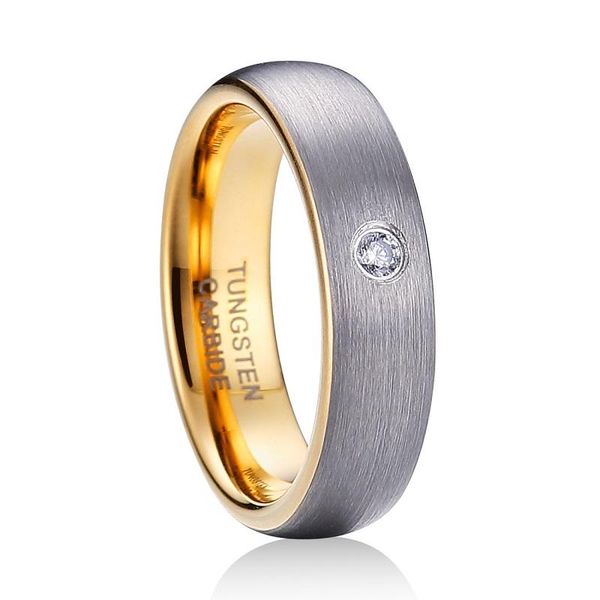 wedding rings 5mm simple tungsten carbide silver & gold dome cz stone inlay men women anniversary jewelry, Slivery;golden
wedding rings 5mm simple tungsten carbide silver & gold dome cz stone inlay men women anniversary jewelry, Slivery;golden