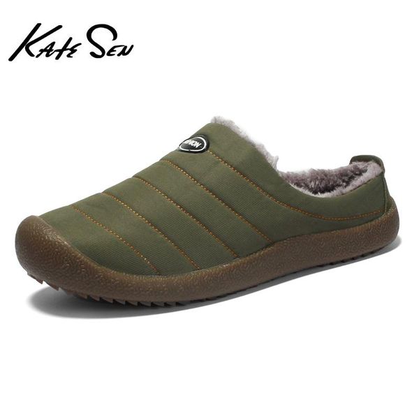 slippers katesen men warm family casual flip flop non-slip flat winter leather indoor shoes, Black
slippers katesen men warm family casual flip flop non-slip flat winter leather indoor shoes, Black