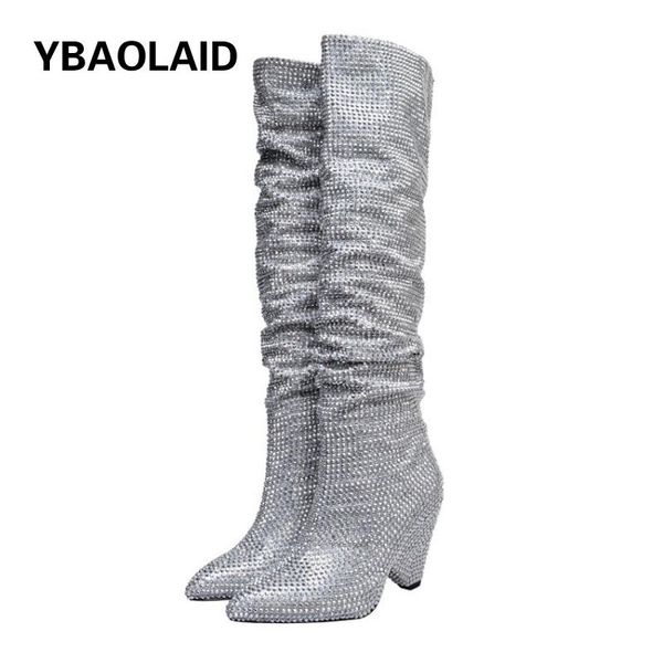 boots autumn and winter blingbling fashion rhinestone high-heeled long 2021 crystal pointed toe thick heel knight, Black
boots autumn and winter blingbling fashion rhinestone high-heeled long 2021 crystal pointed toe thick heel knight, Black