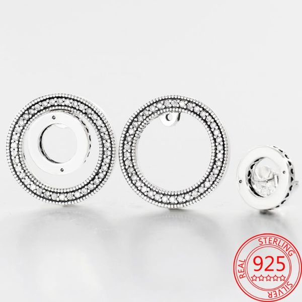 stud original 925 sterling silver fashion retro pan double circle round earrings women's fine jewelry gifts, Golden;silver
stud original 925 sterling silver fashion retro pan double circle round earrings women's fine jewelry gifts, Golden;silver