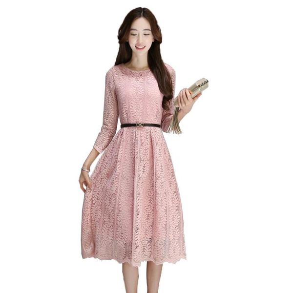 vintage women spring summer solid color o neck hollow lace short midi sleeve dress with belt casual dresses, Black;gray
vintage women spring summer solid color o neck hollow lace short midi sleeve dress with belt casual dresses, Black;gray