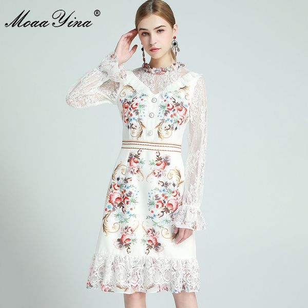 fashion designer dress spring women's dress lace long sleeve ruffles vintage floral-print elegant dresses 210524, Black;gray
fashion designer dress spring women's dress lace long sleeve ruffles vintage floral-print elegant dresses 210524, Black;gray