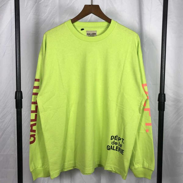 trendy gallery dept alphabet print fluorescent green over size men's and women's thin long sleeve t-shirta5k8, White;black
trendy gallery dept alphabet print fluorescent green over size men's and women's thin long sleeve t-shirta5k8, White;black