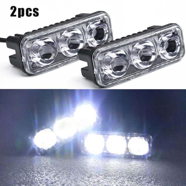 emergency lights 2pcs light 3led super white high power car daytime fog lamp universal 12v
emergency lights 2pcs light 3led super white high power car daytime fog lamp universal 12v