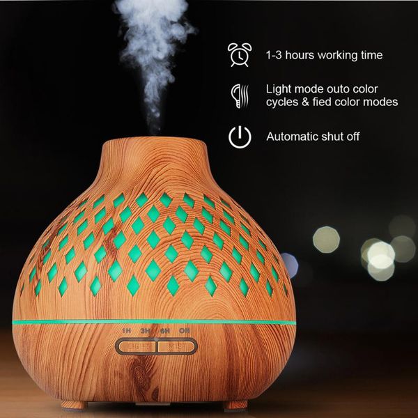 vacuum cleaners 400ml electric aroma air diffuser wood ultrasonic humidifier essential oil cool mist maker for office home
vacuum cleaners 400ml electric aroma air diffuser wood ultrasonic humidifier essential oil cool mist maker for office home