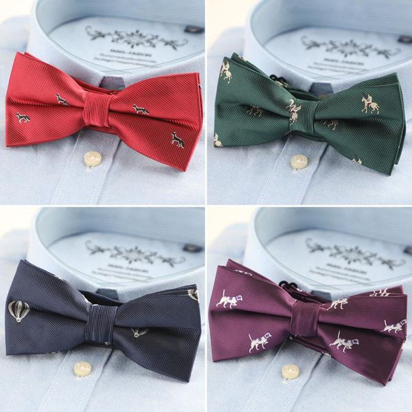 bow ties men's formal suit british polyester butterfly wedding ceremony groom animal tie factory direct supply in stock, Black;gray
bow ties men's formal suit british polyester butterfly wedding ceremony groom animal tie factory direct supply in stock, Black;gray