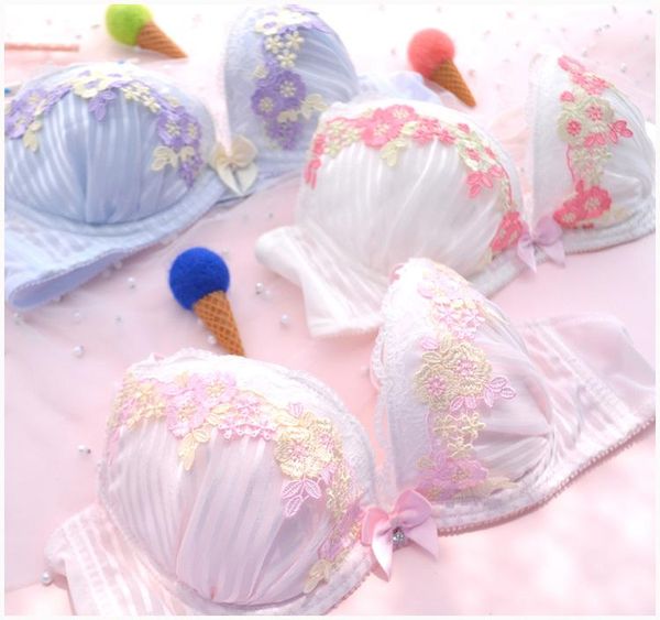 bras sets romance flower japanese bra & panties set thin underwire soft underwear intimates kawaii lolita, Red;black
bras sets romance flower japanese bra & panties set thin underwire soft underwear intimates kawaii lolita, Red;black