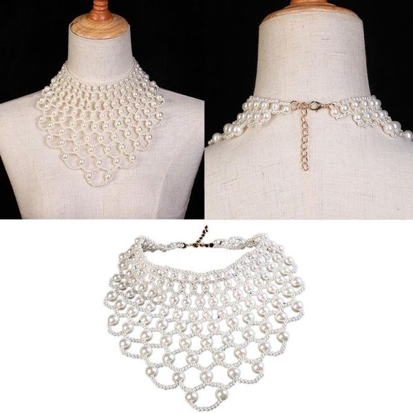 chokers detachable blouse fake collar faux pearl beaded false collars choker necklacesummer cloth accessory, Golden;silver
chokers detachable blouse fake collar faux pearl beaded false collars choker necklacesummer cloth accessory, Golden;silver