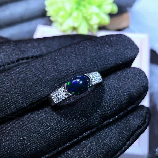 cluster rings 2021 fashion black opal 6*8mm for wedding sterling silver luxury jewelry, Golden;silver
cluster rings 2021 fashion black opal 6*8mm for wedding sterling silver luxury jewelry, Golden;silver