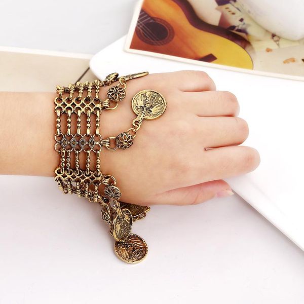 charm bracelets retro silver bracelet coin belly dance for women bohemian beach chain turkish jewelry gold, Golden;silver
charm bracelets retro silver bracelet coin belly dance for women bohemian beach chain turkish jewelry gold, Golden;silver