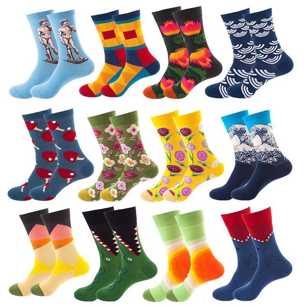 men's socks happy retro design men crew skateboard harajuku women cotton cycling sports funny male female fun, Black
men's socks happy retro design men crew skateboard harajuku women cotton cycling sports funny male female fun, Black