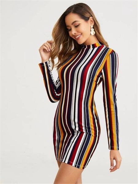 2021 arrivals women designer dresses spring autumn fall long sleeve striped print mini dress fashion casual female clothing, Black;gray
2021 arrivals women designer dresses spring autumn fall long sleeve striped print mini dress fashion casual female clothing, Black;gray