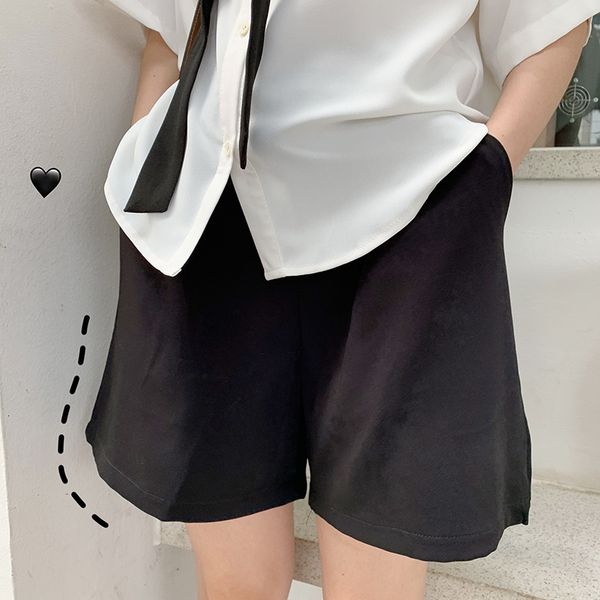 korean harajuku summer black chiffon women street fashion vintage college style straight shorts for teen girl, White;black
korean harajuku summer black chiffon women street fashion vintage college style straight shorts for teen girl, White;black