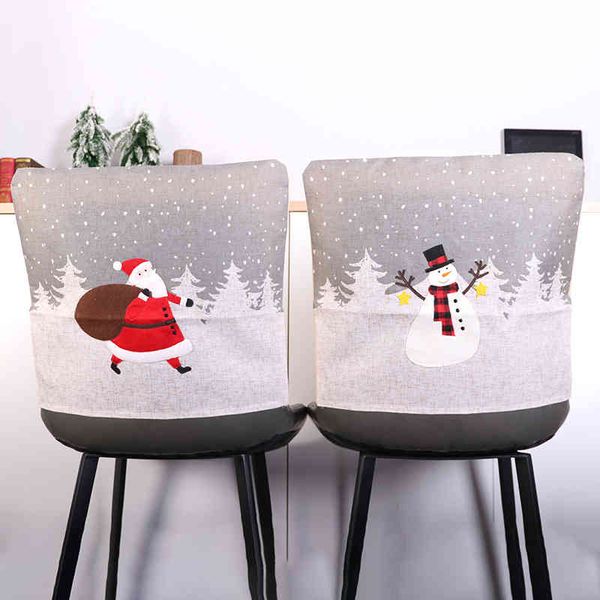christmas printed santa snowman decorative chair cover venue layout props
christmas printed santa snowman decorative chair cover venue layout props