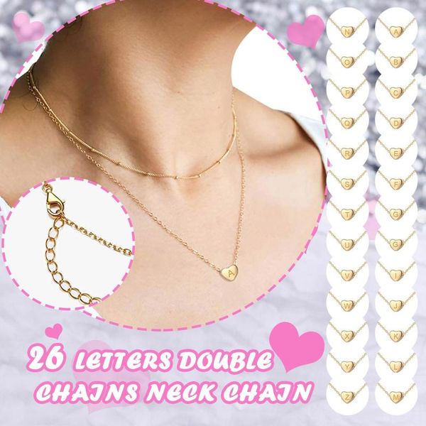 pendant necklaces heart a-z initials copper clavicle necklace 26 alphabet letter charms for jewelry, Silver
pendant necklaces heart a-z initials copper clavicle necklace 26 alphabet letter charms for jewelry, Silver
