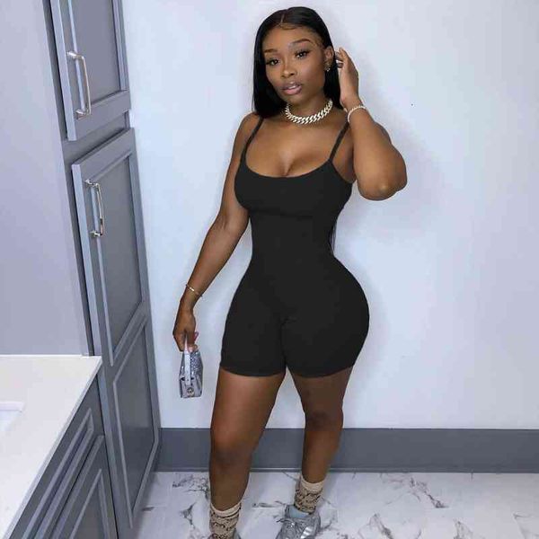 s xxl tight solid color womens romper bodysuit sleeveless o neck stretch low cut backless short jumpsuit for sports playsuits, Black;white
s xxl tight solid color womens romper bodysuit sleeveless o neck stretch low cut backless short jumpsuit for sports playsuits, Black;white