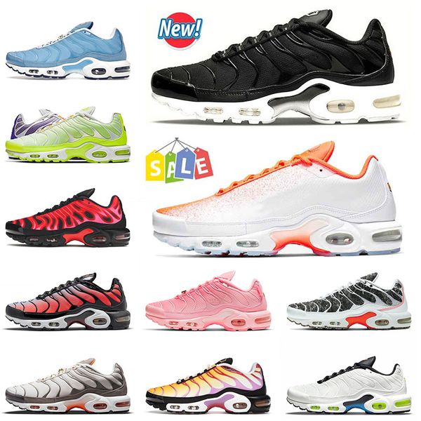 new quality 2022 tn plus running shoes black white hyper crimson oreo shattered ice black neon green fade blue hero volt men women trainers, White;red
new quality 2022 tn plus running shoes black white hyper crimson oreo shattered ice black neon green fade blue hero volt men women trainers, White;red