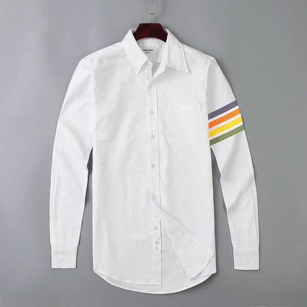 shirt Fashion TB THOM Brand Shirts Men Slim White Multicolor Sleeve Casual Shirt Turn Down Collar Oxford Solid Men's Clothing, White;black
shirt Fashion TB THOM Brand Shirts Men Slim White Multicolor Sleeve Casual Shirt Turn Down Collar Oxford Solid Men's Clothing, White;black