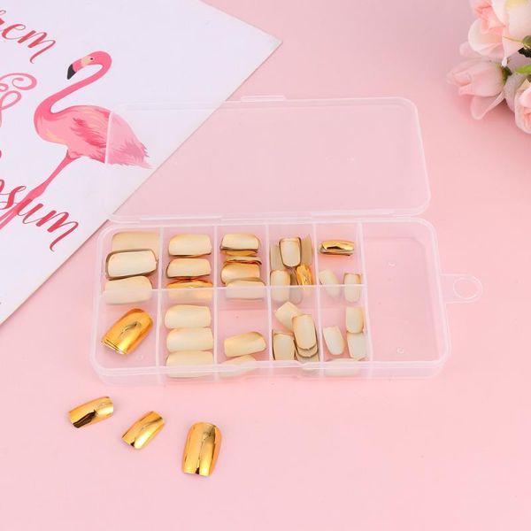 false nails 1 box of 70pcs artificial nail tips metal patches decals manicure tools for lady (golden), Red;gold
false nails 1 box of 70pcs artificial nail tips metal patches decals manicure tools for lady (golden), Red;gold