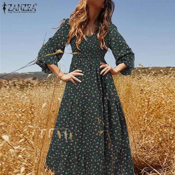 casual dresses plus size bohemian printed dress women spring sundress 2022 puff sleeve maxi vestidos smocking v neck pleated robe, Black;gray
casual dresses plus size bohemian printed dress women spring sundress 2022 puff sleeve maxi vestidos smocking v neck pleated robe, Black;gray