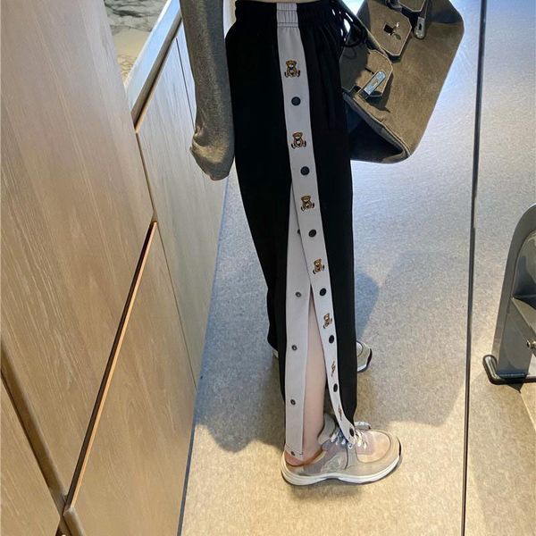 bear print wide leg pant summer 2021 fashion trousers women streetwear high waist plus size splice pants women, Black;white
bear print wide leg pant summer 2021 fashion trousers women streetwear high waist plus size splice pants women, Black;white