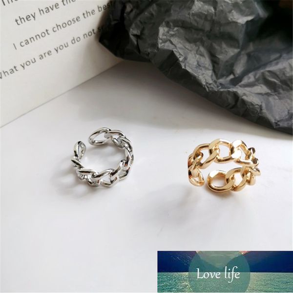 simple design silver color metal chain open ring for women hiphop round hollow finger rings hipster party fashion jewelry a964 factory price
simple design silver color metal chain open ring for women hiphop round hollow finger rings hipster party fashion jewelry a964 factory price